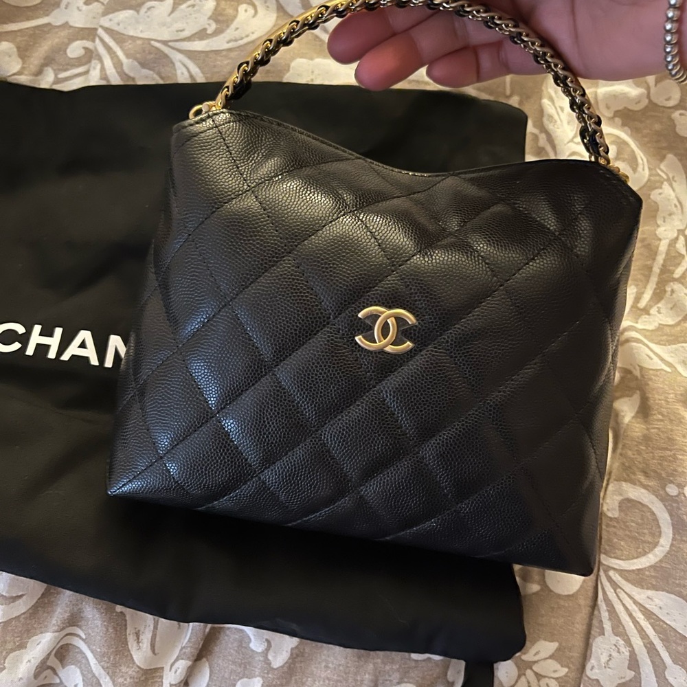 Chanel 24A clutch on chain